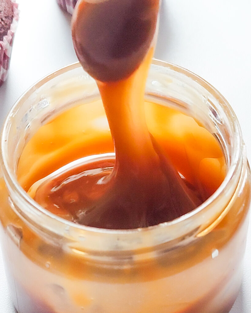 homemade caramel sauce