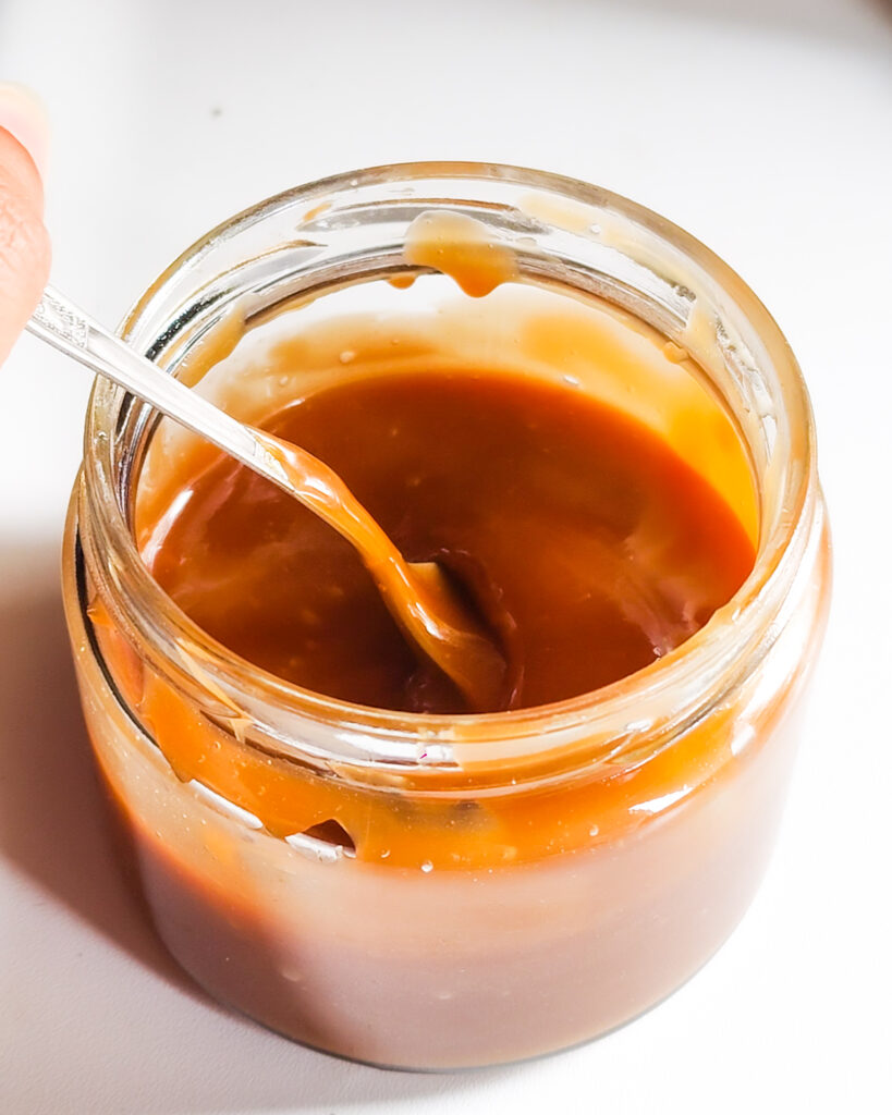 homemade caramel sauce