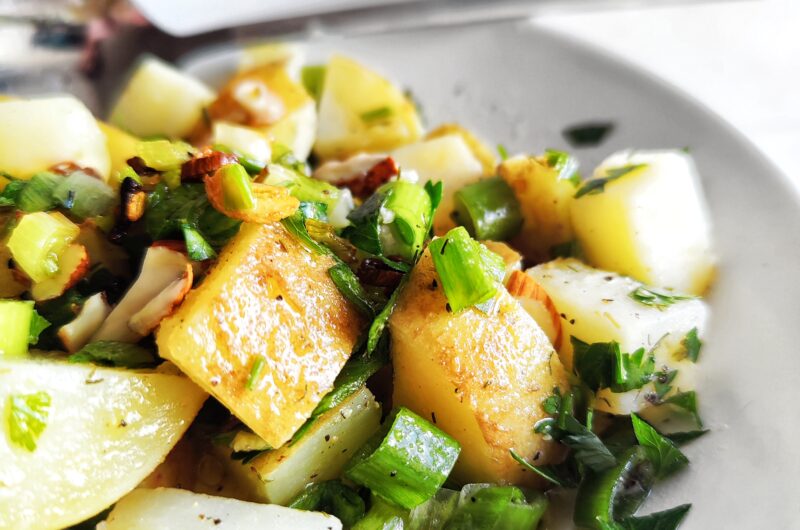 Tangy Potato Scallion Salad