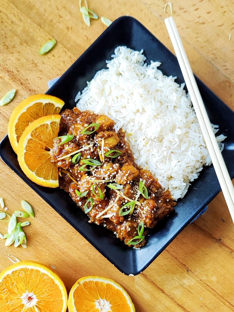 orange chicken