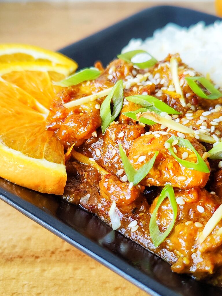 orange chicken