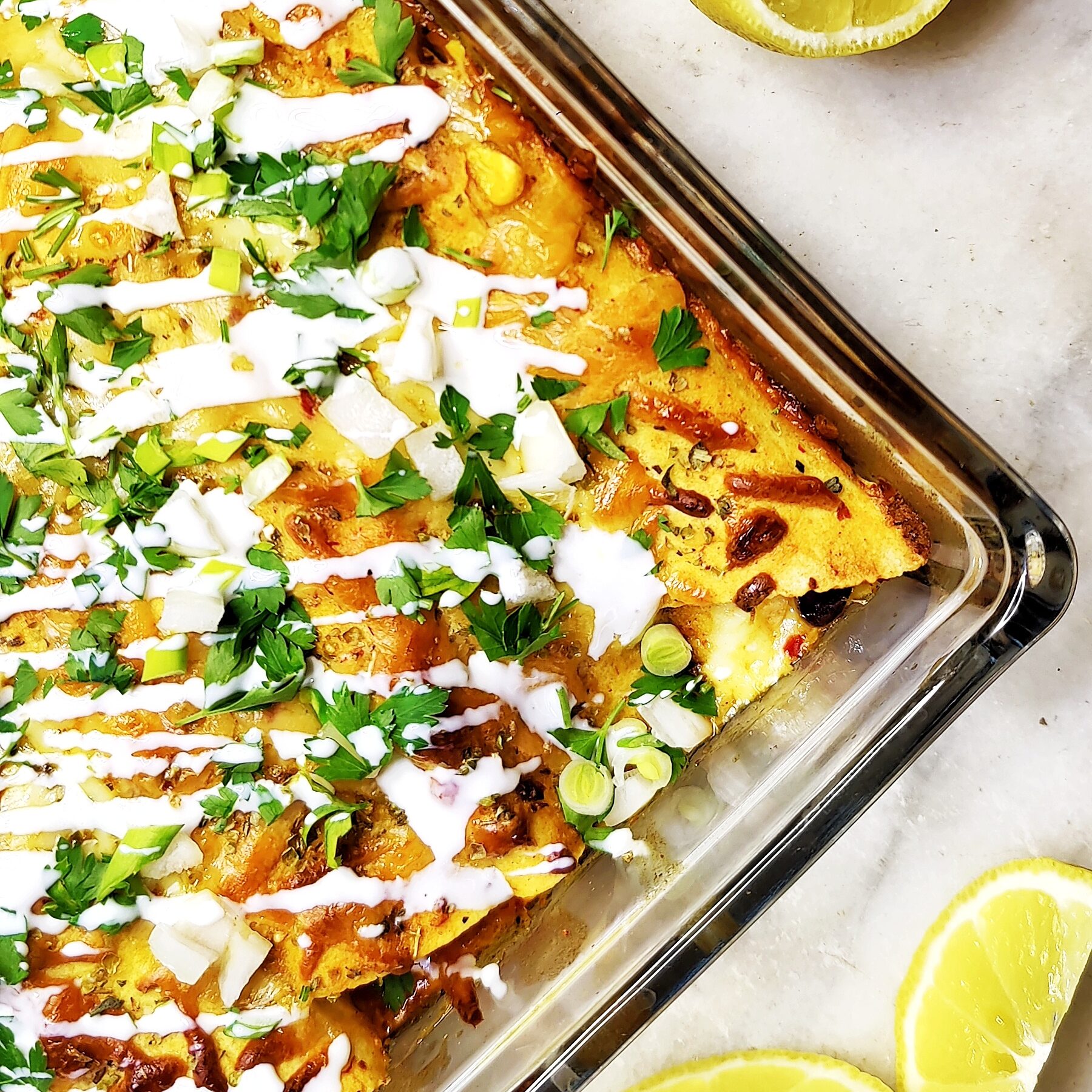 chicken enchiladas