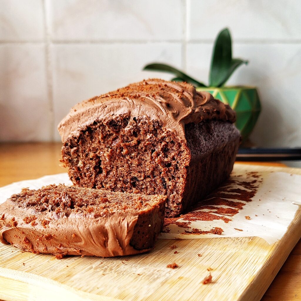 mocha banana loaf