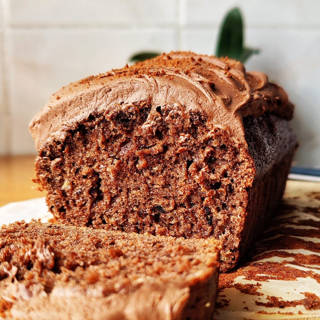 mocha banana loaf