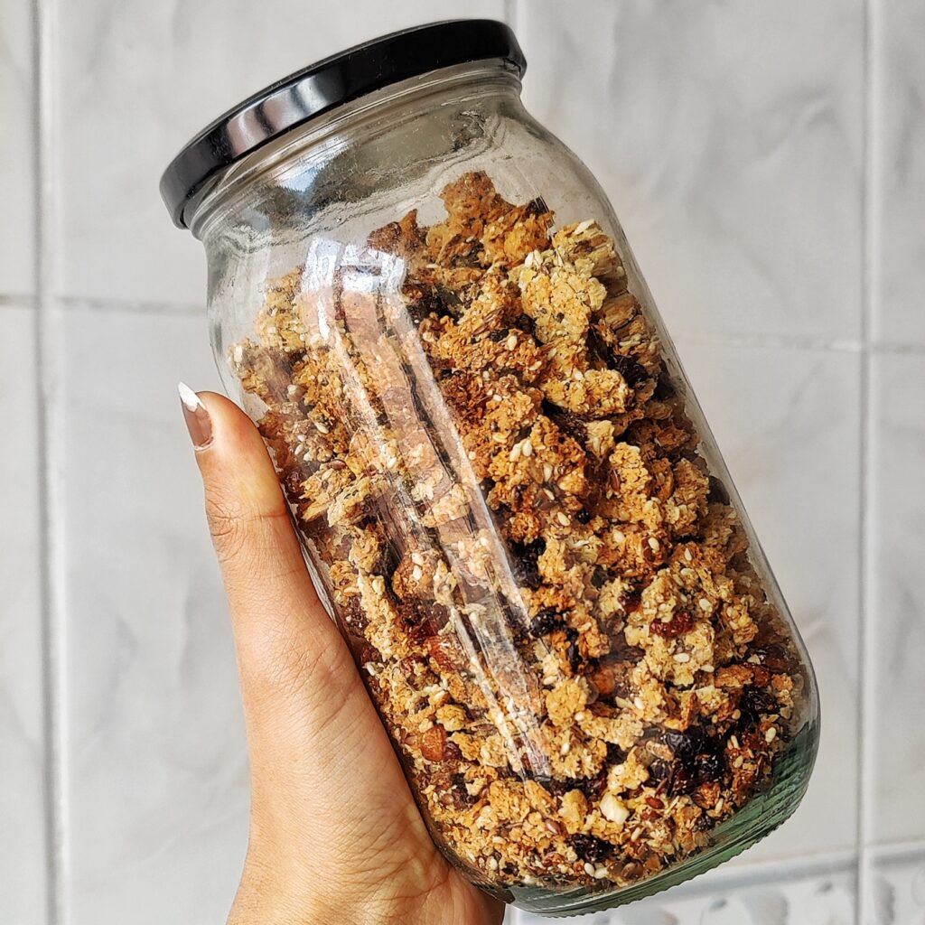 homemade granola