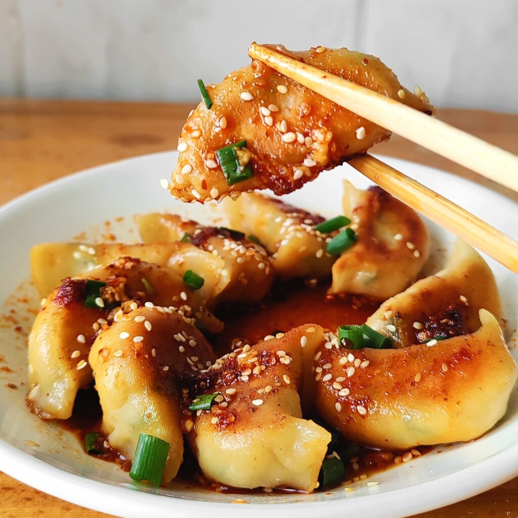 chicken scallion potstickers