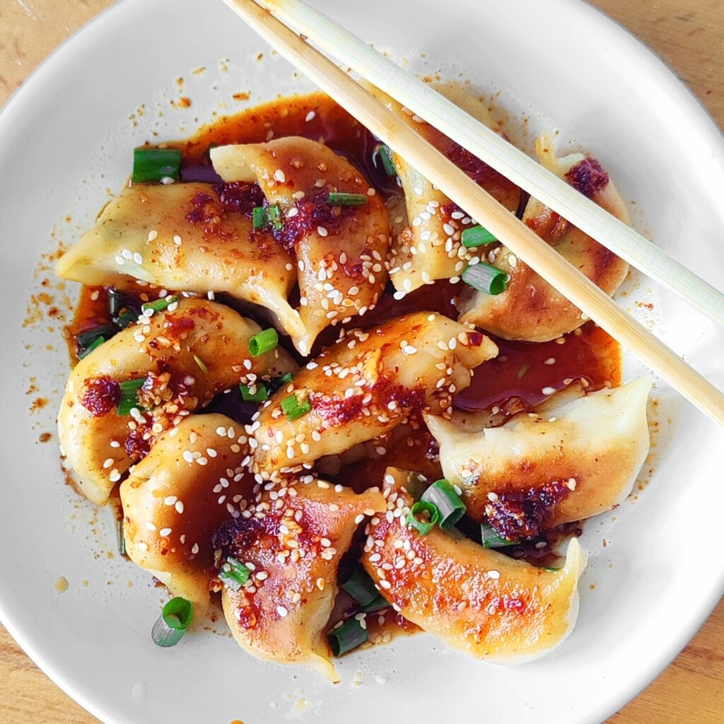 chicken scallion potstickers