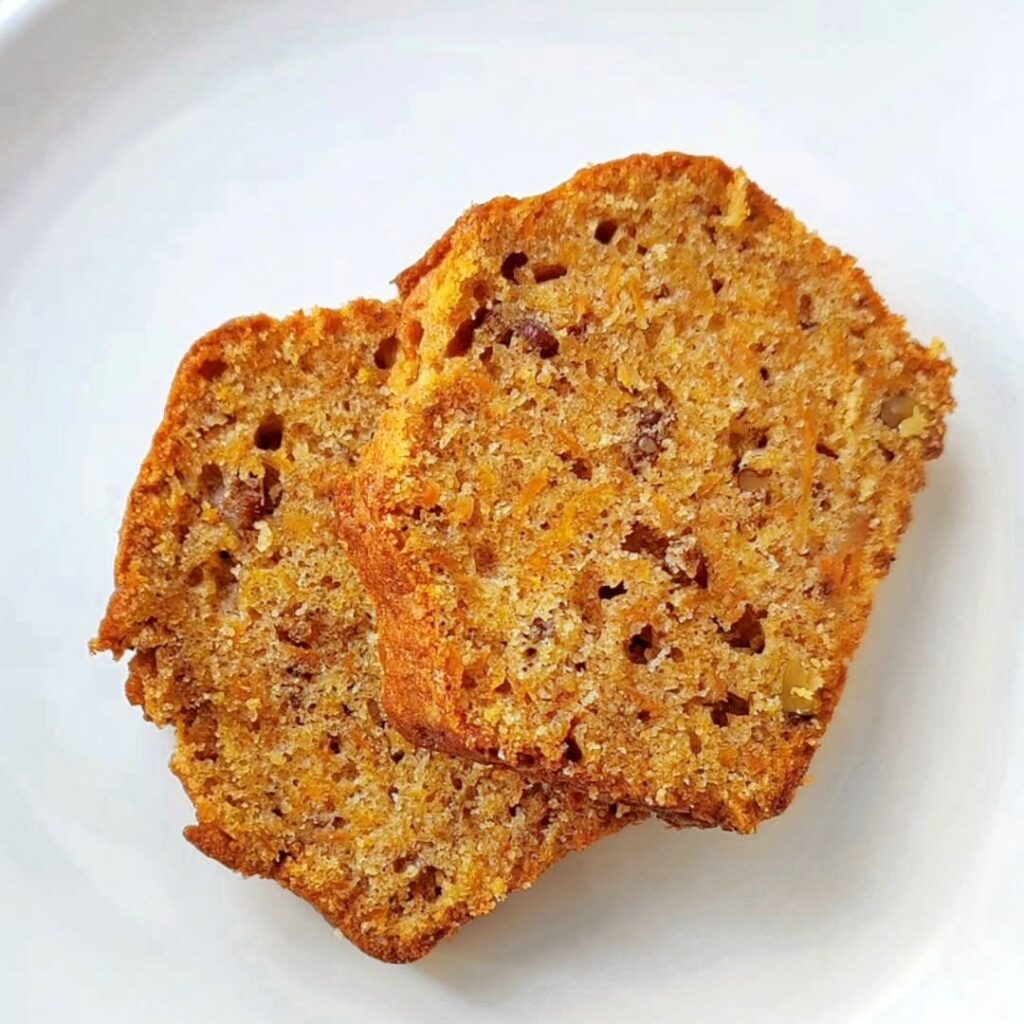 carrot walnut spice cake