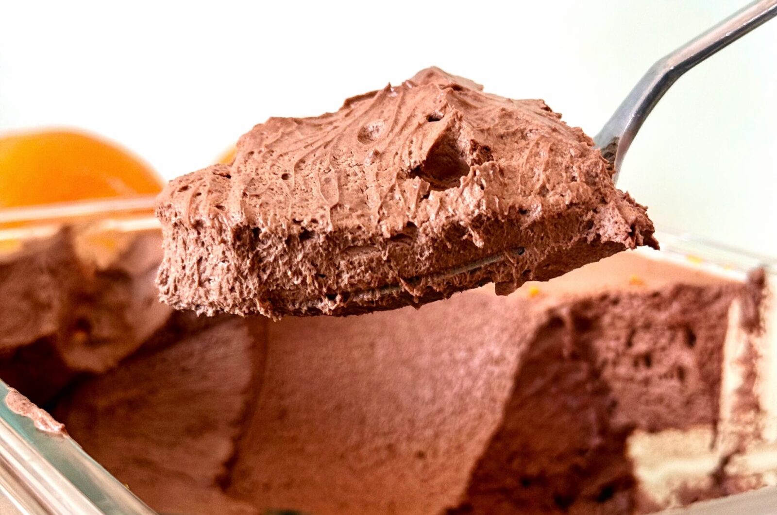 Lazy Girl Dark Chocolate Orange Mousse (No Eggs)