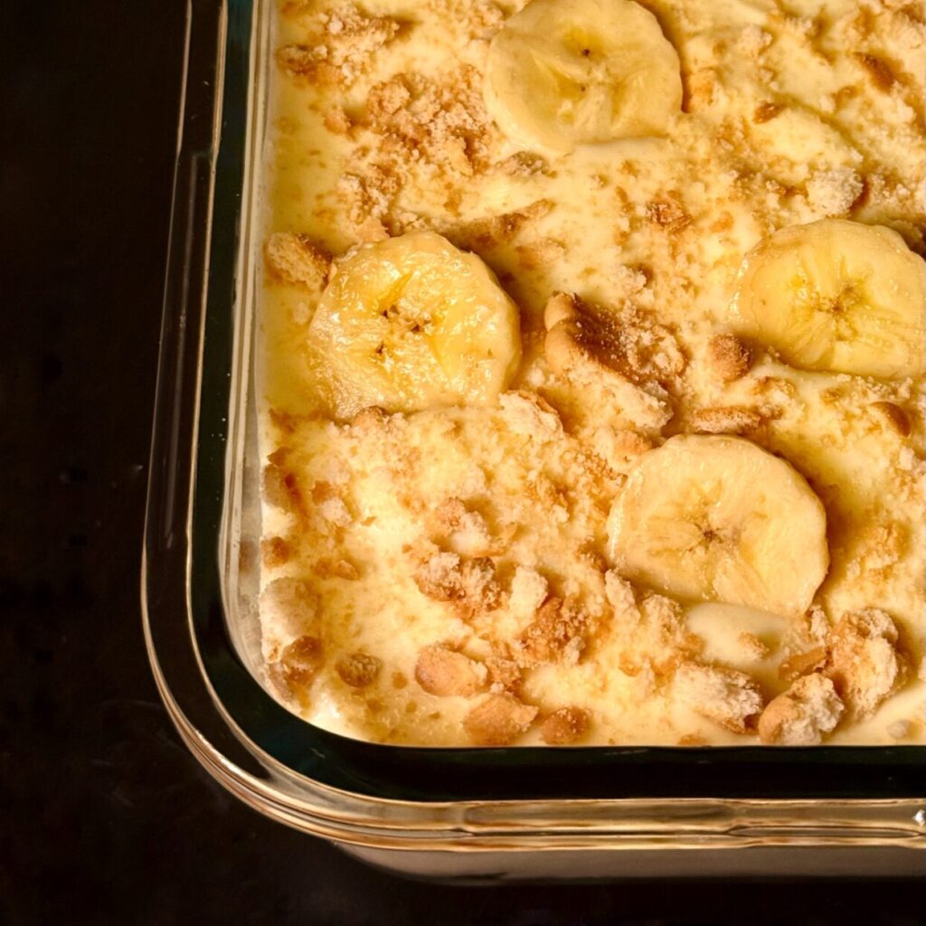 creamy classic banana pudding
