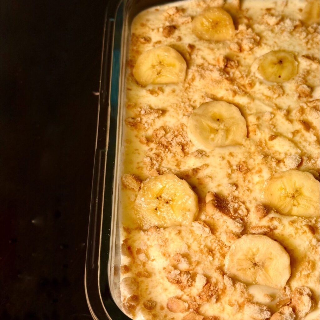 creamy classic banana pudding